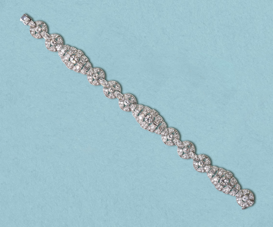 Art Deco diamond bracelet